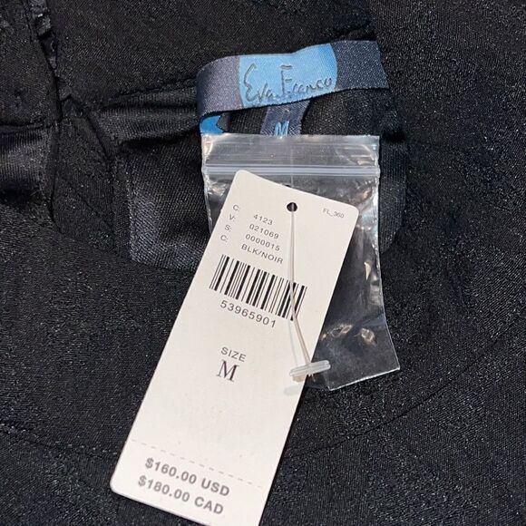 NWT Eva Franco × Anthropologie Charlie
Mock Neck Jumpsuit Black Medium - Picture 14 of 15